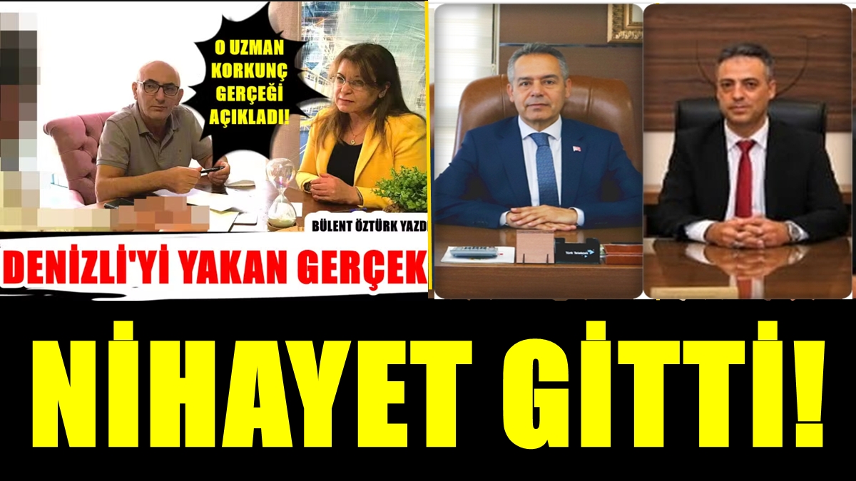Denizli’deki Orman Yangınında Helikopteri Kaldıramayan Bölge Müdürü Gitti…