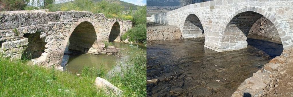 Çal Tarihi Asar Köprüsü, Adeta Küllerinden Doğdu...