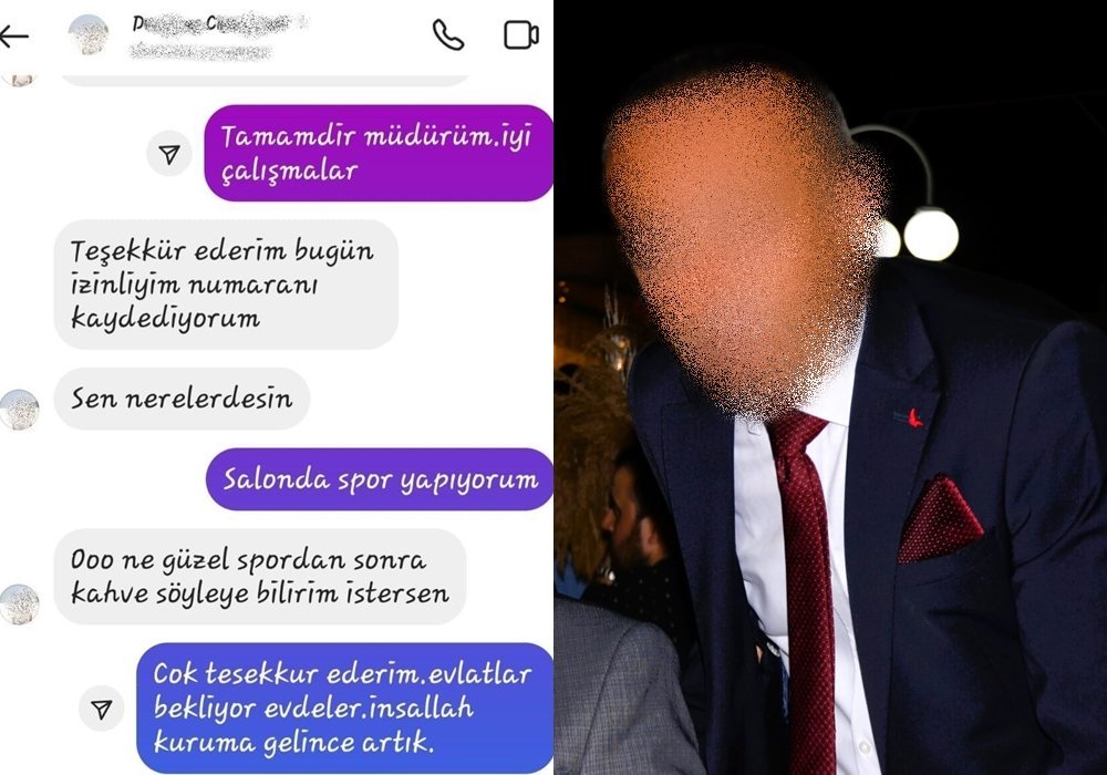 Müdür D.C'nin evli personel de dahil, kadın çalışanlara attığı mesajlar müfettişlere teslim edildi...