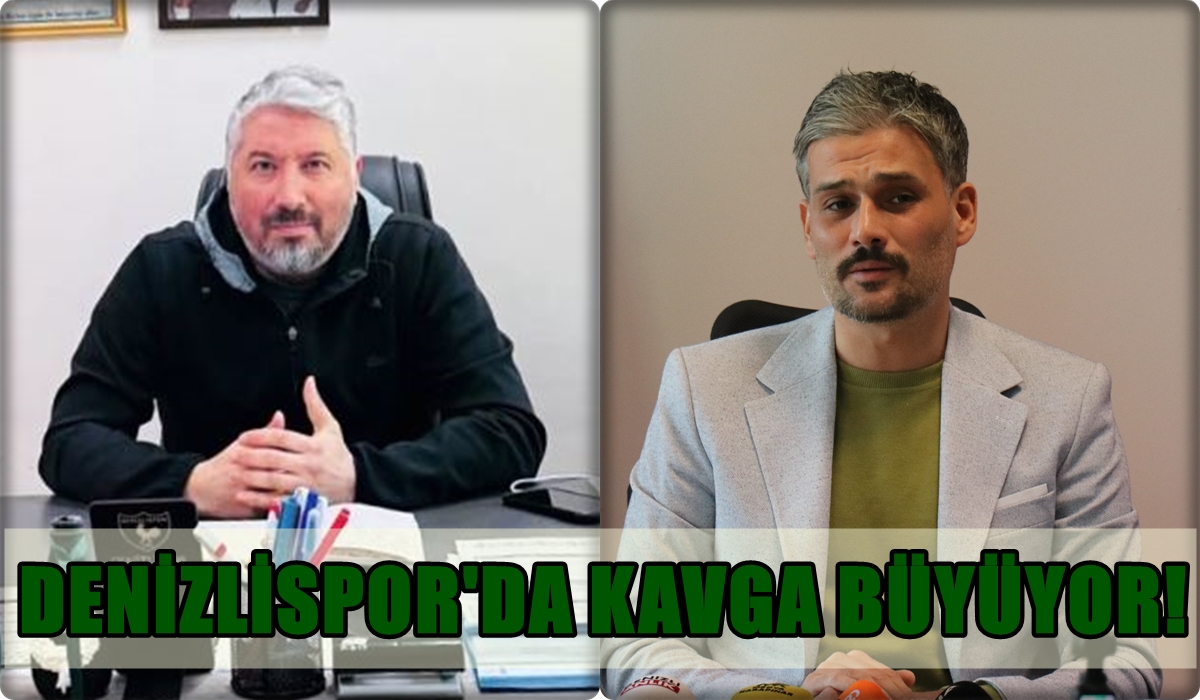 Denizlispor’da Eski ve Yeni Başkanlar Birbirini Suçladılar…