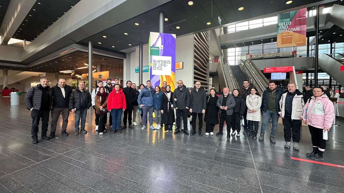 DTO Üyeleri, Frankfurt’ta Ambiente 2025’te Yerini Aldı… 