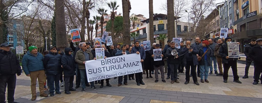 Denizli’de BirGün’e Destek: Gerçekler Yazılmaya Devam Edecek...