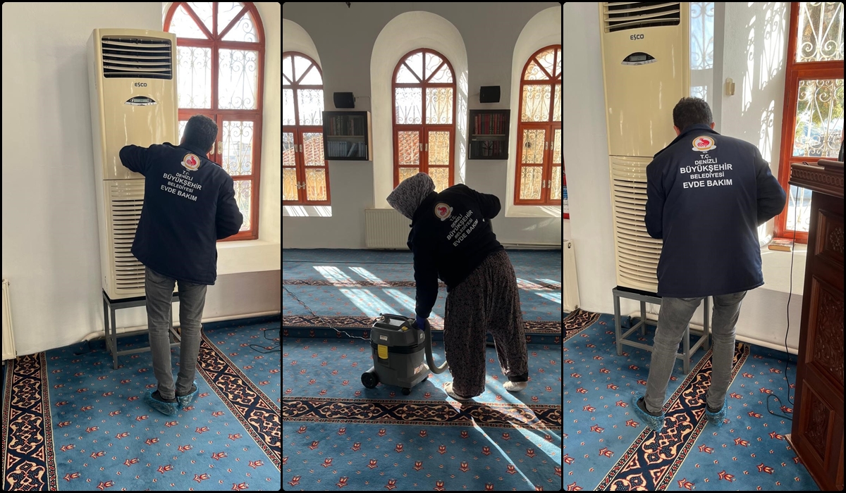 Denizli’de Camiler Ramazan’a Hazırlanıyor… 