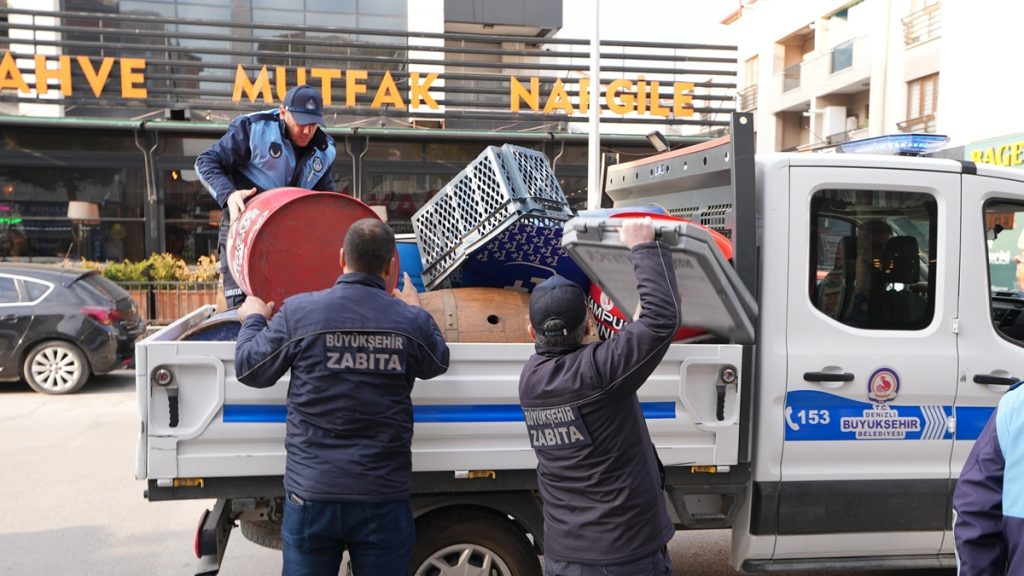 Denizli’de Kaldırım Denetimleri Artıyor...