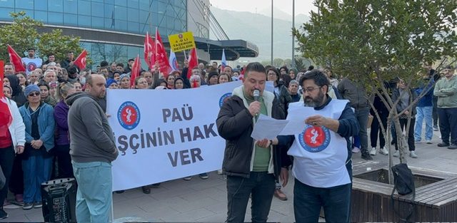 PAÜ Hastanesi Çalışanları İşçinin Hakkını Ver...