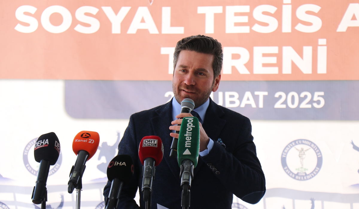Tavas’ta Yeni Sosyal Tesisler Açıldı..