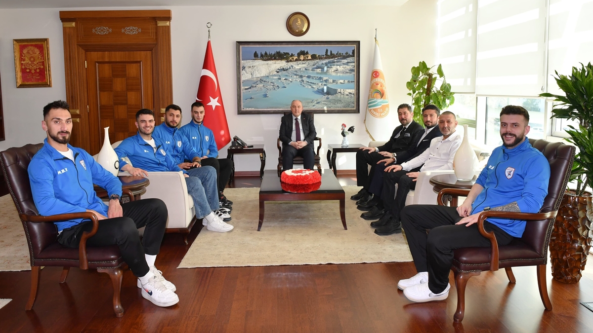 Vali Coşkun Denizlispor Cavidil’e Başarılar Diledi… 
