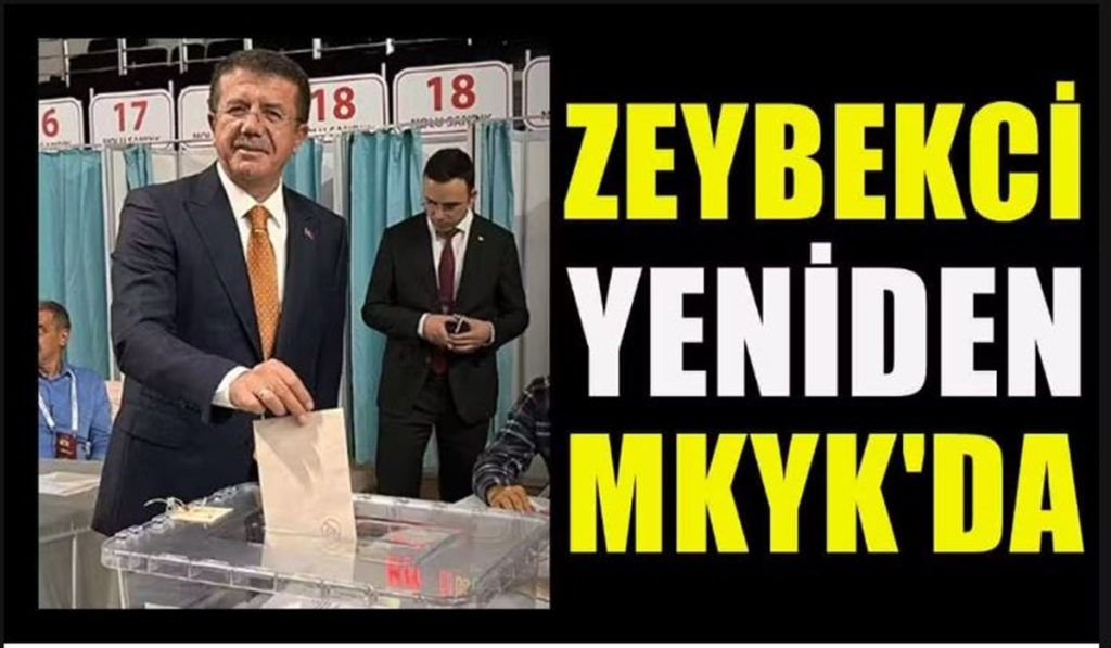 AK Parti MKYK Listesinde Zeybekci de Yer Aldı...