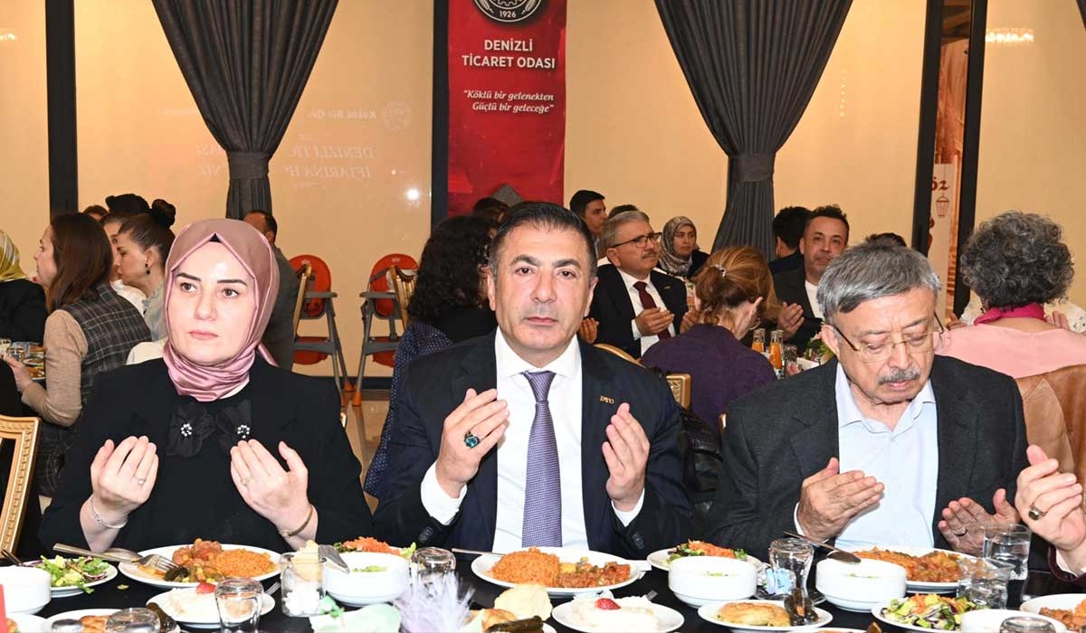 DTO Geleneksel İftarda Buluştu… 