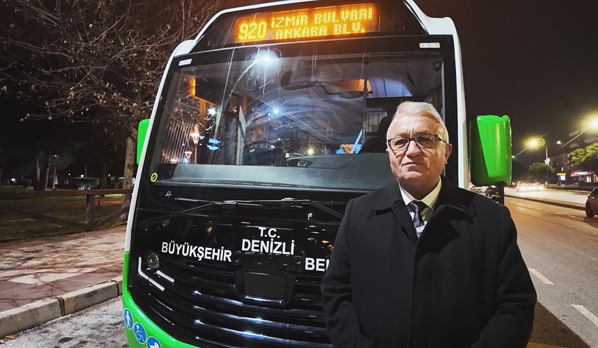 Denizli Ulaşımında Gece Seferleri ve Yeni Hatlar Hizmete Girdi… 