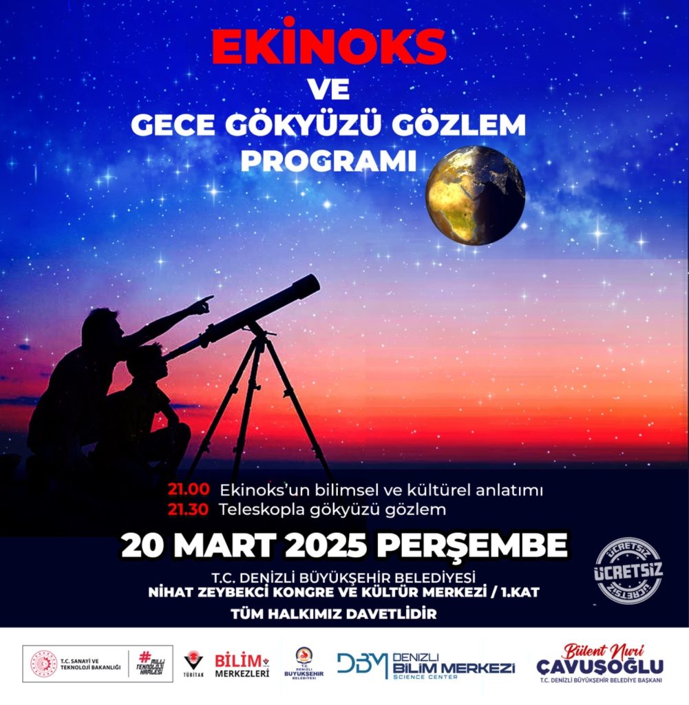 Denizli’de Gökyüzü Keşfi Etkinliği... 