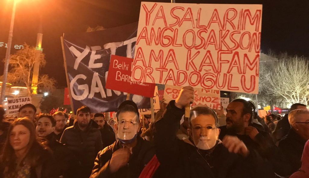 Denizli’de İmamoğlu Protestosu, Halk Sokağa Döküldü... 