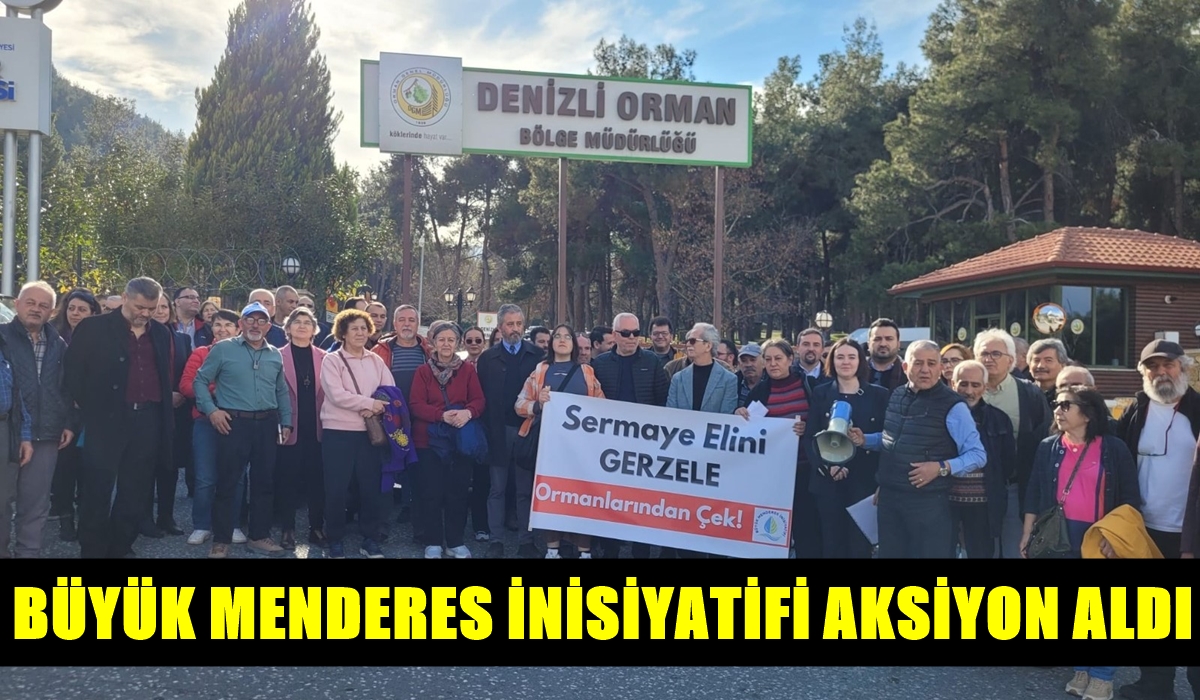 Denizli’nin Ormanlarında Madencilik Faaliyetlerine Tepki… 