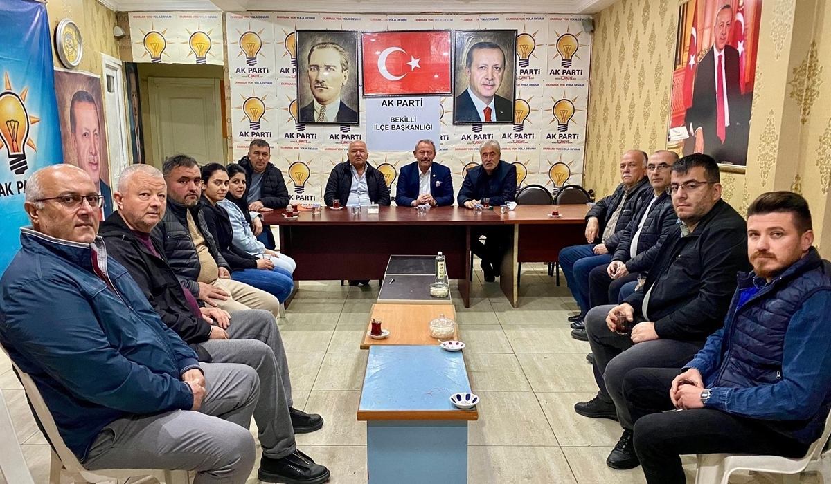 Milletvekili Şahin Tin, Bekilli’de Vatandaşlarla Buluştu… 