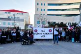 PAÜ Hastanesi Çalışanları Eşitlik İçin Eylem Yaptı...