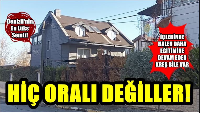 Denizli’de, Yıkım Kararı Verilen Ama Yıllardır Yıkılmayan Binalara Kazma Vuruldu…