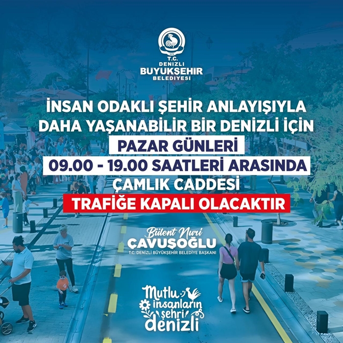 Çamlık Bulvarı Trafiğe Kapatılıyor...