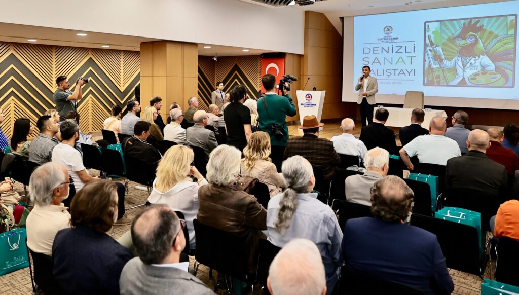 Denizli Sanat Çalıştayı Sanatseverlerden Yoğun İlgi Gördü...