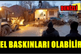 Denizli İçin Sağanak Yağmur ve Sel Uyarısı Yapıldı...