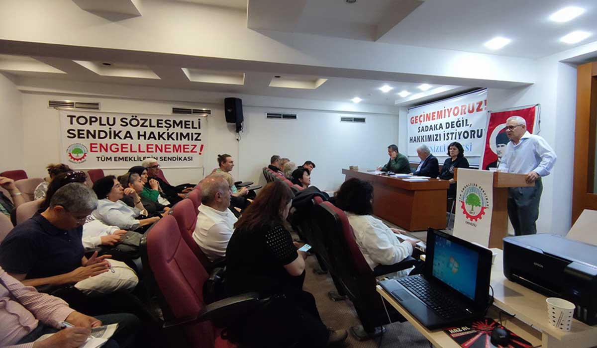 Tüm Emeklilerin Sendikası Denizli’de Yeni Yönetimini Seçti… 