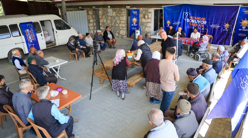 Çameli’de Vatandaş Sordu Başkan Arslan Cevapladı... 