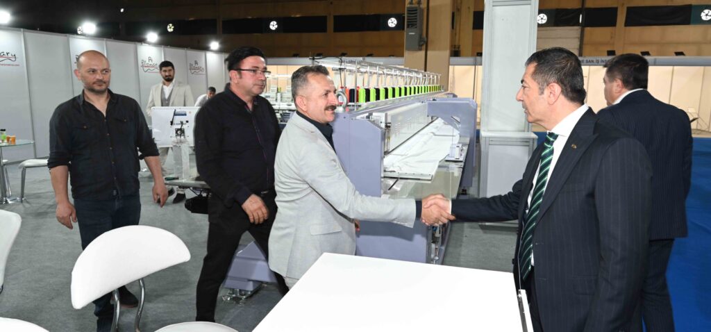 DTO Başkanı Erdoğan Fuarda Üyelerini Yalnız Bırakmadı...