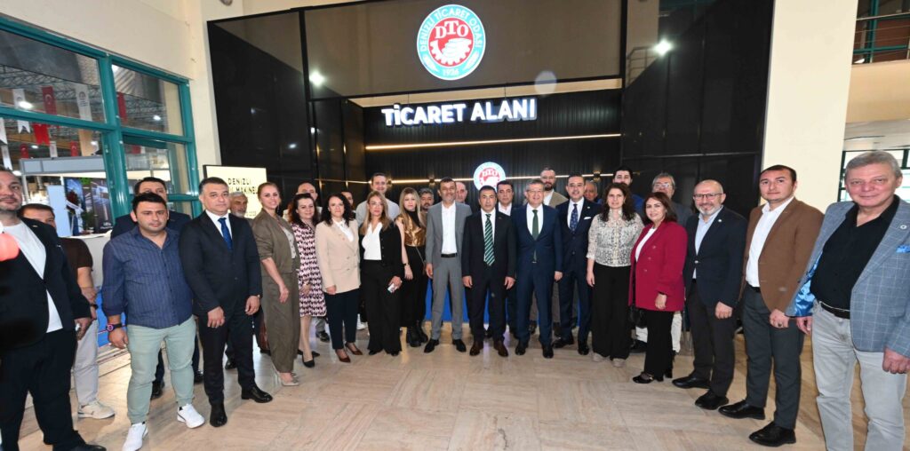 DTO Başkanı Erdoğan Fuarda Üyelerini Yalnız Bırakmadı...