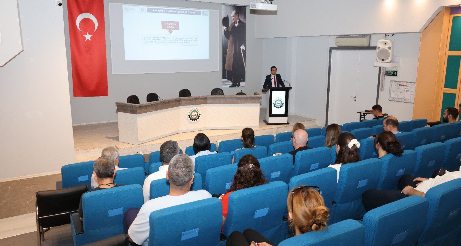 Denizli OSB’de Kapasite Geliştirme Küresel Rekabetçilik Destek Programı Anlatıldı… 