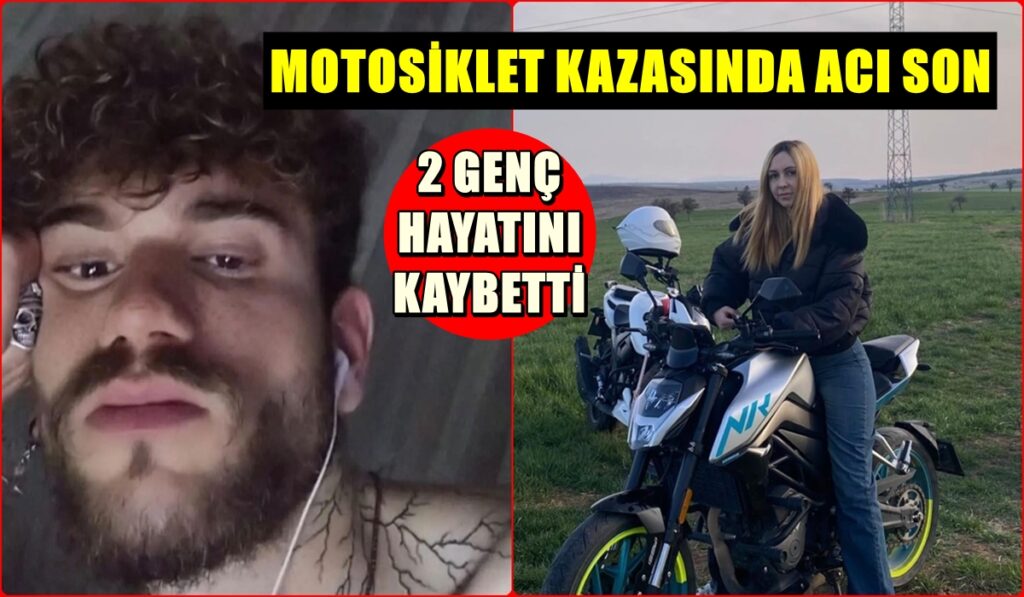 Denizli'de Motosiklet Kazası 2 Genç Hayatını Kaybetti... 