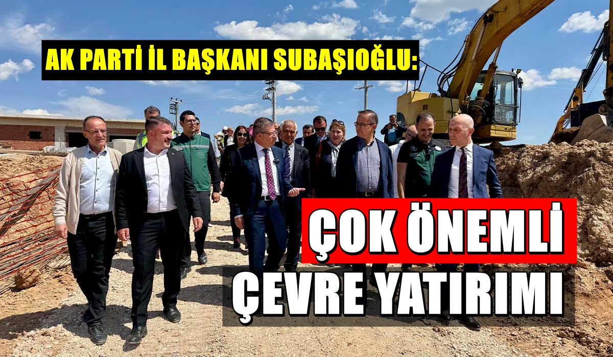 Menderes Nehri’ne Nefes Olacak Tesisin Temeli Atıldı… 