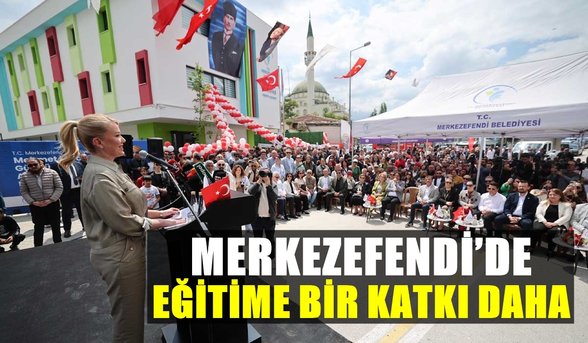 Merkezefendi Belediyesi’nin Üçüncü Kreşi Açıldı… 