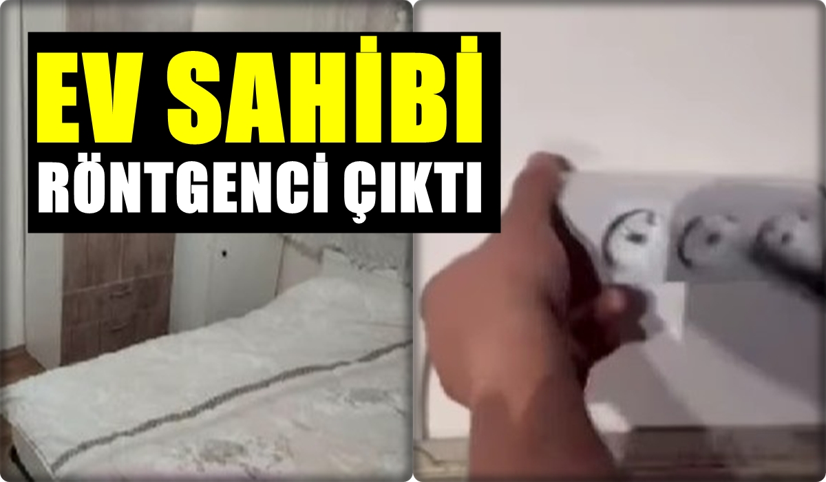 Kiraya Verdiği Evin Tüm Odalarına Kamera Yerleştirmiş…