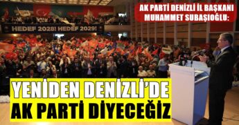 AK Parti Denizli'de 2029 Hedefini Açıkladı...
