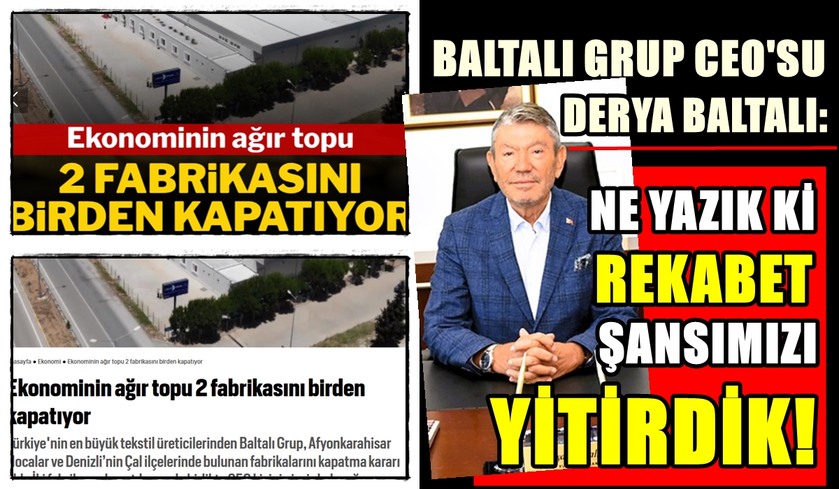 Denizli’nin Dev Firması, 2 Fabrikasını Birden Kapatınca…