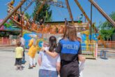 Denizli Polisi Özel Çocukları Lunaparkta Sevindirdi...