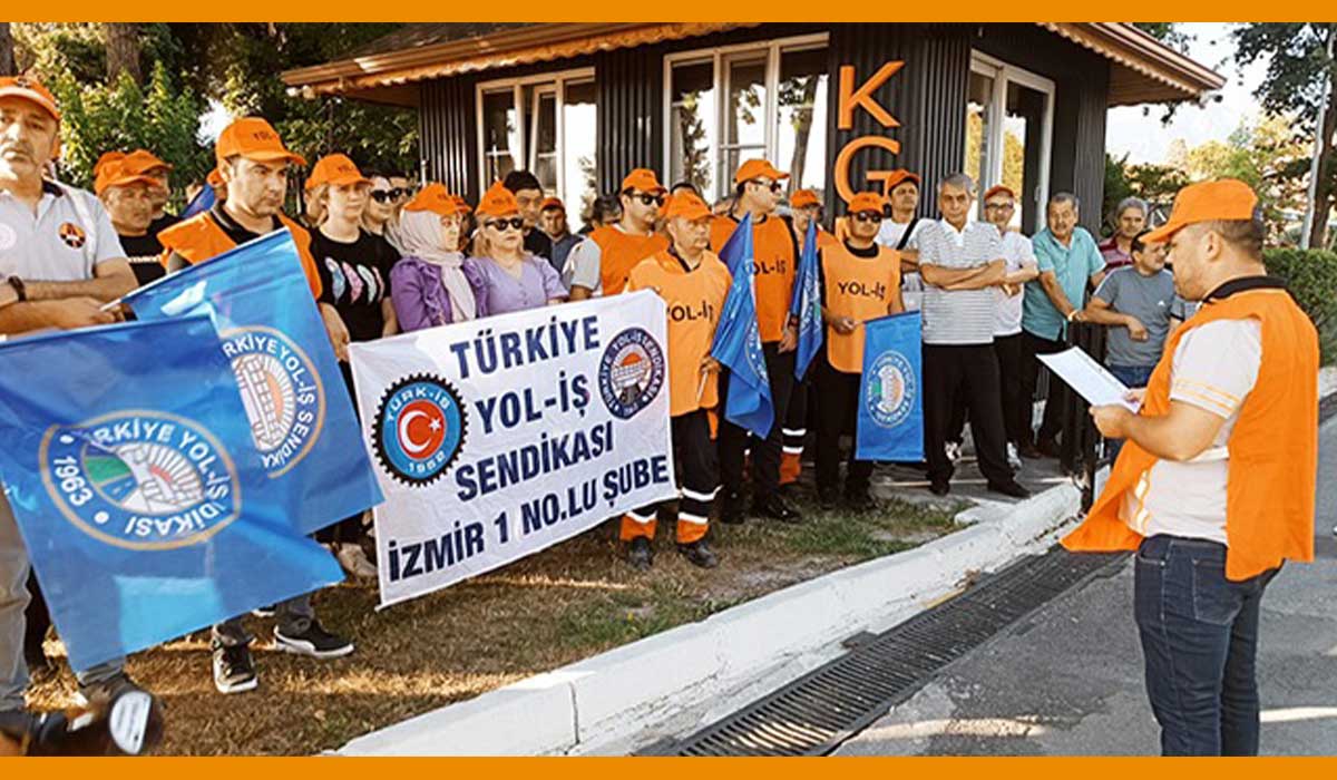 Denizli’de Kara Yolu İşçilerinden Yetersiz Zamma Tepki… 