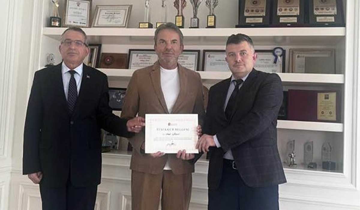 Gökhan Tekstil’in Başkanı Ahmet Gökşin’e Vergi Duyarlılığı Teşekkürü… 
