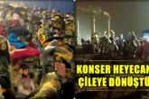 Denizli'de Konser İçin Bir Araya Gelen Binlerce Kişi, Sağanak Yağmur Perişanlığı Yaşadı...