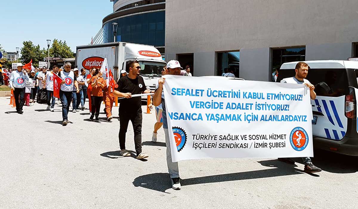PAÜ Sağlık İşçileri: Sefalet Zammını Kabul Etmiyoruz… 