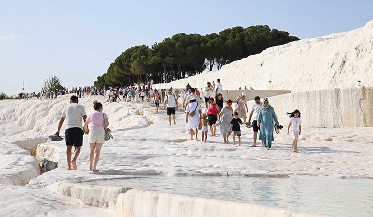 Pamukkale Bayramda Yine Doldu Taştı… 