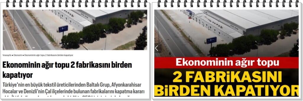 Denizli'nin Dev Firması, 2 Fabrikasını Birden Kapatınca...