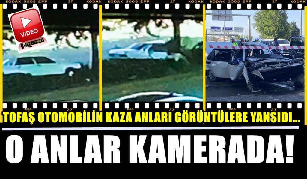 Denizli'de Meydana Gelen Korkunç Kaza Kameralara Yansıdı...