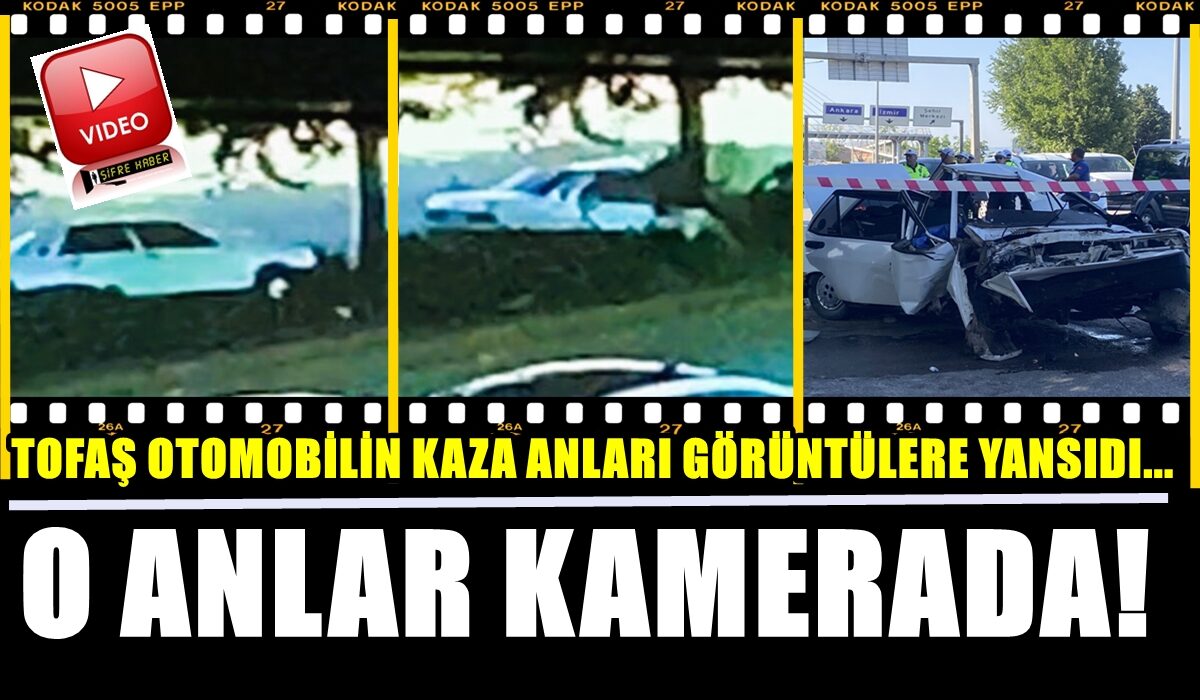 Denizli’de Meydana Gelen Korkunç Kaza Kameralara Yansıdı…