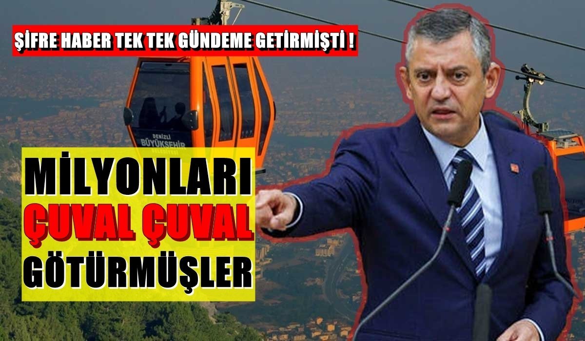 CHP Lideri Özel’in Denizli’yle İlgili Anlattığı Yolsuzluk İddialarını, Şifre Haber Defalarca Gündeme Taşımıştı…