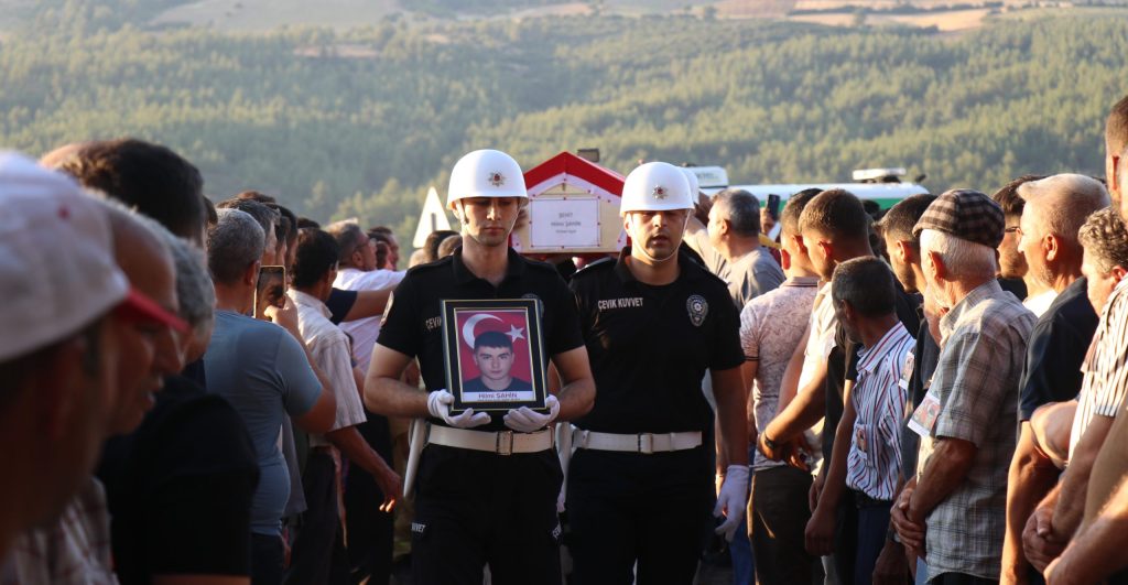 Denizli Orman Şehitlerini Uğurladı... 