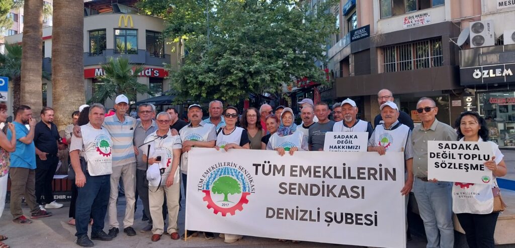 Denizli’de Emekliler Bize Kulaklarınızı Tıkamayın...