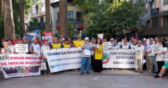 Denizli’de Emekliler Bize Kulaklarınızı Tıkamayın...
