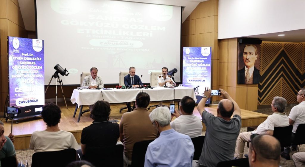 Denizli’de Sandras Gökyüzü Gözlem Etkinlikleri Başlıyor...