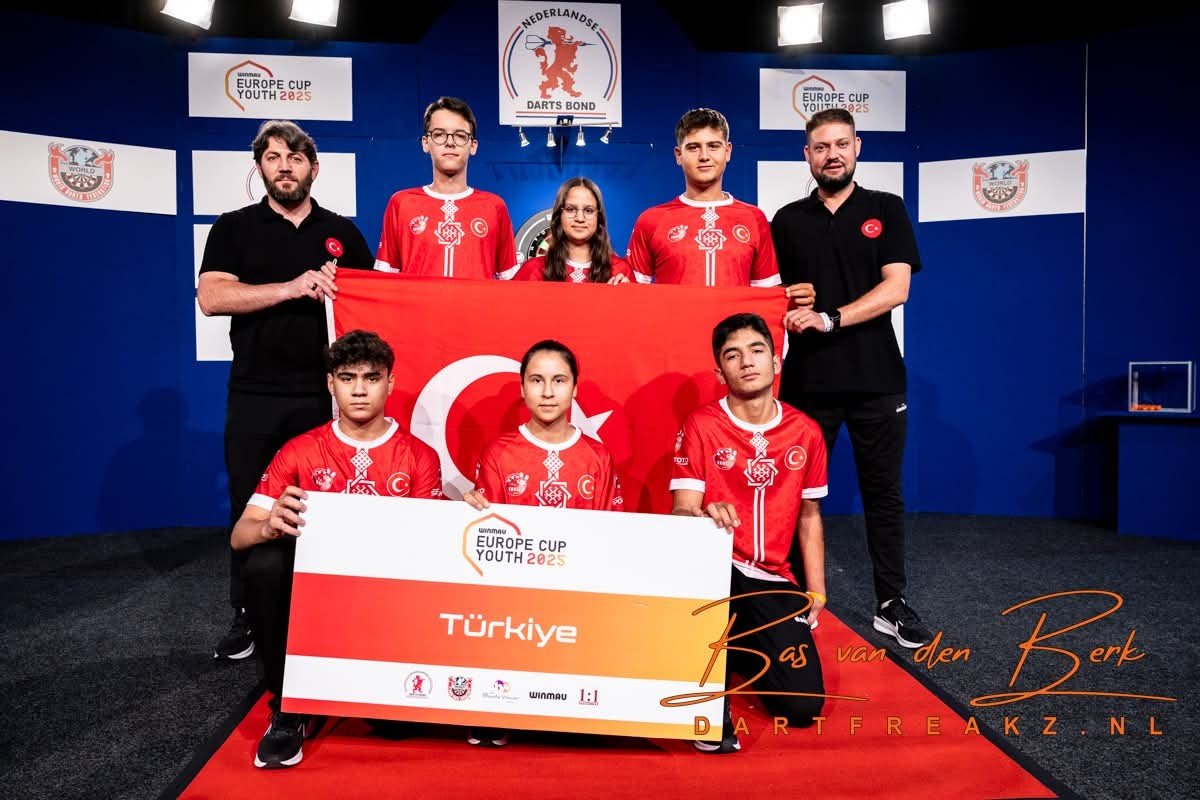 Denizlili Kızlar Dartta Avrupa Şampiyonu Oldu… 