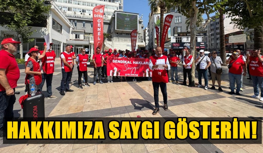 Denizli Büyükşehir, DİSK İşçileri Tarafından Protesto Edildi...
